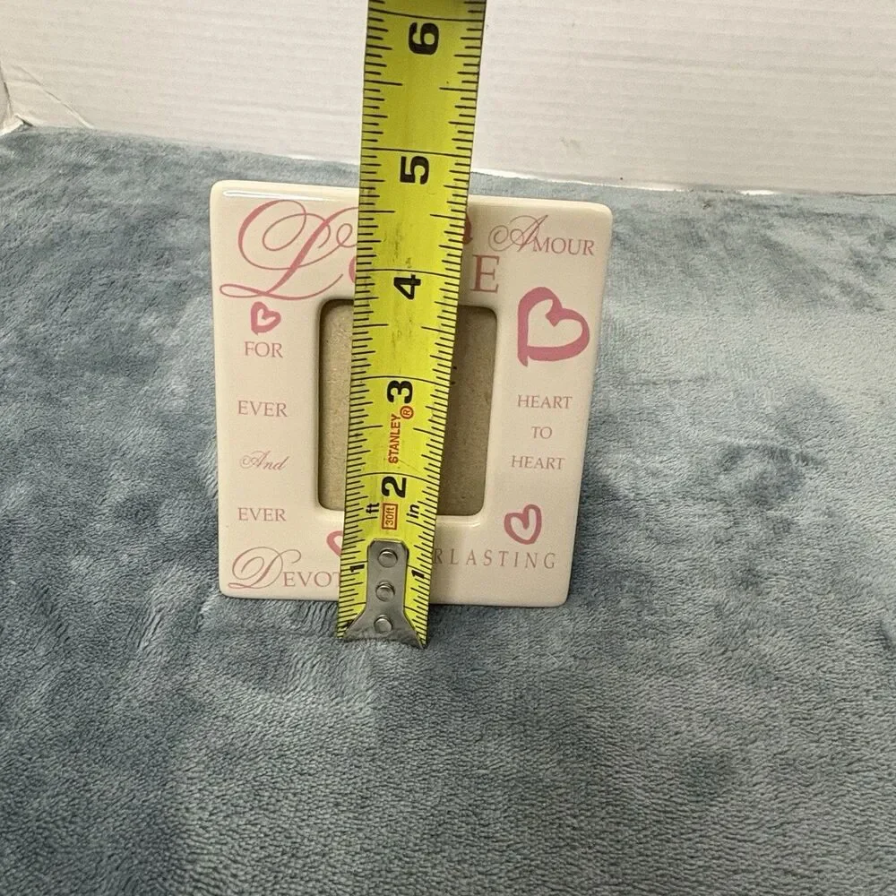 Vintage 1997 HB Group Love Photo Frame 2.75